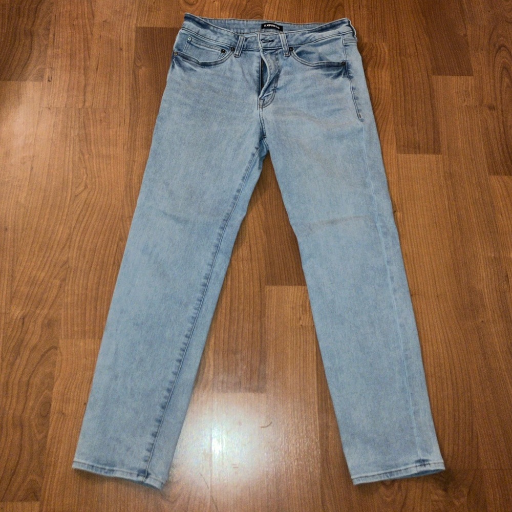 Express 30x30 Slim Straight Jeans